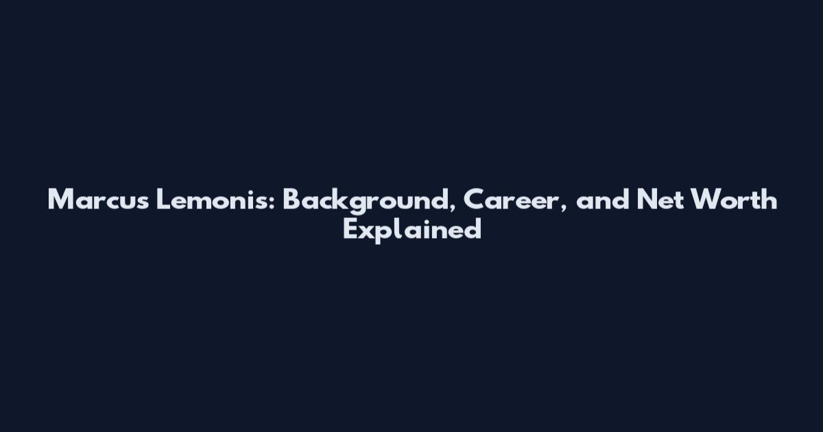 Marcus Lemonis: Background, Career, and Net Worth Explained