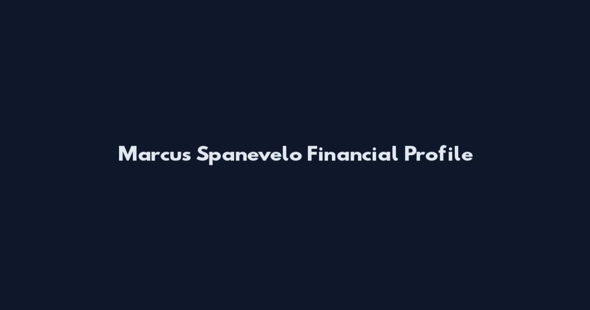 Marcus Spanevelo Financial Profile