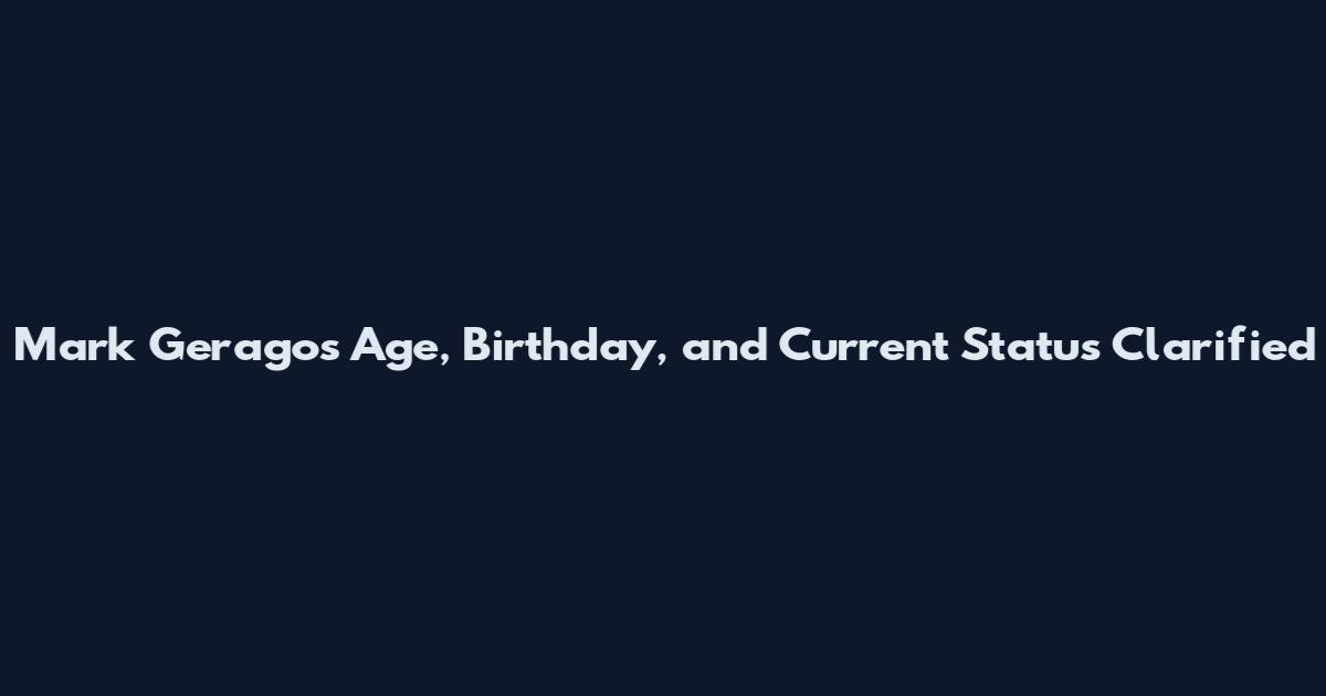 Mark Geragos Age, Birthday, and Current Status Clarified