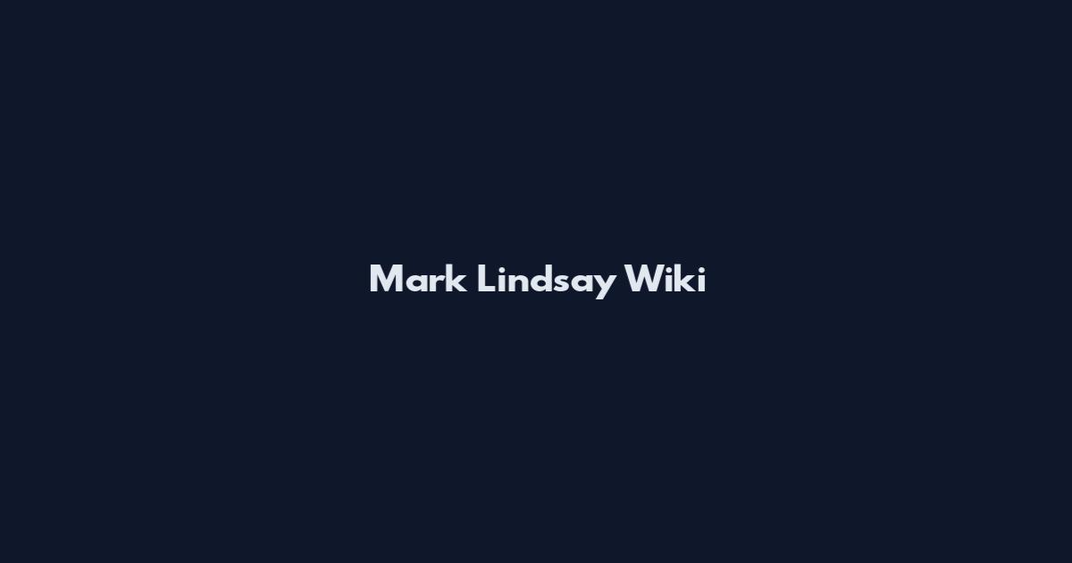 Mark Lindsay Wiki