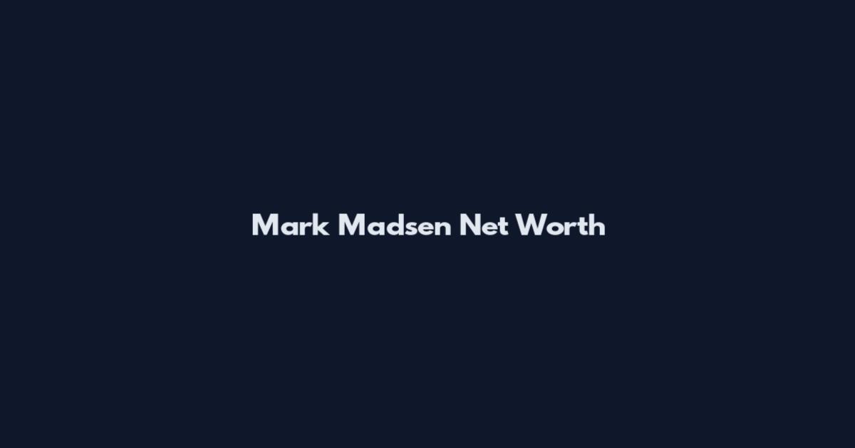 Mark Madsen Net Worth