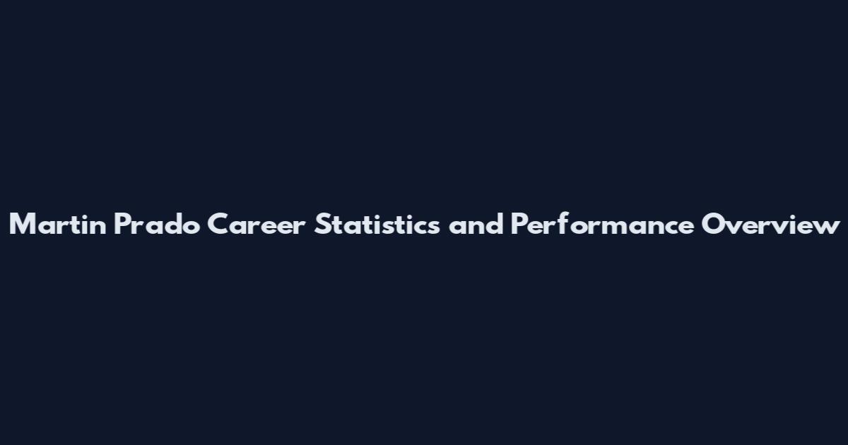 Martin Prado Career Statistics and Performance Overview