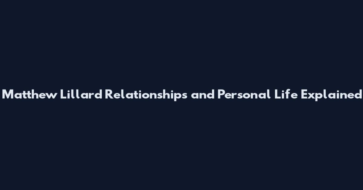 Matthew Lillard Relationships and Personal Life Explained