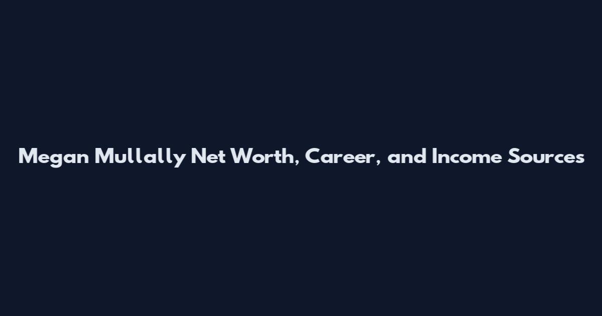 Megan Mullally Net Worth, Career, and Income Sources