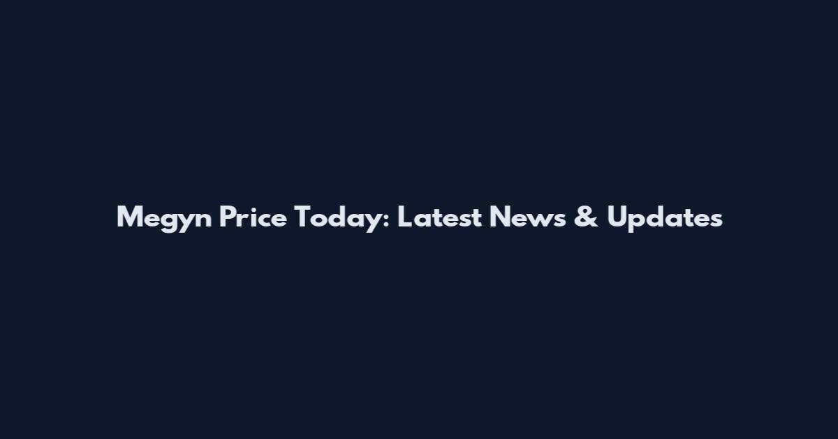 Megyn Price Today: Latest News & Updates