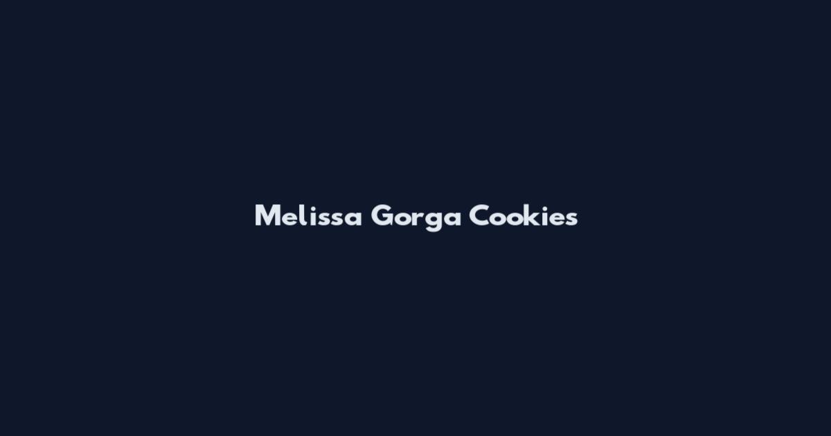 Melissa Gorga Cookies