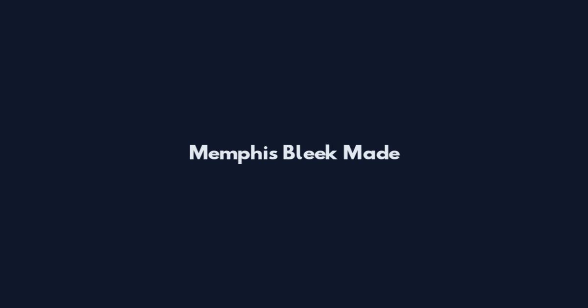 Memphis Bleek Made