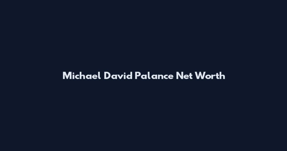 Michael David Palance Net Worth