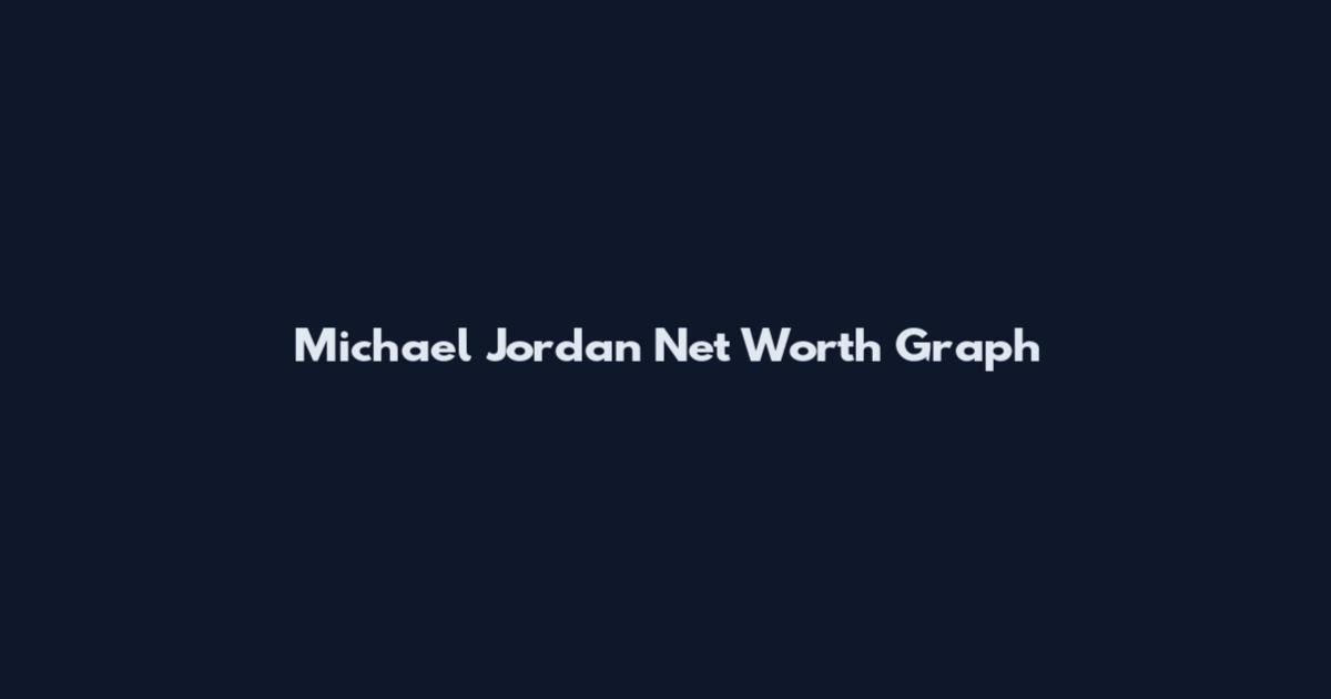 Michael Jordan Net Worth Graph