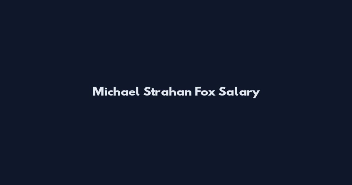 Michael Strahan Fox Salary