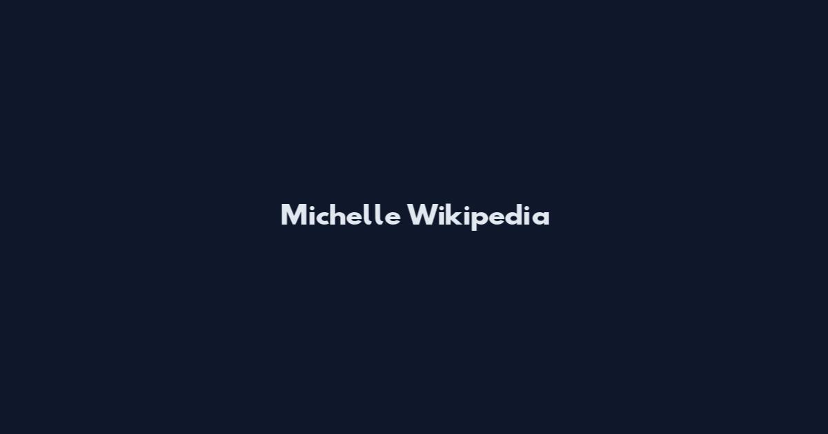 Michel'le Wikipedia