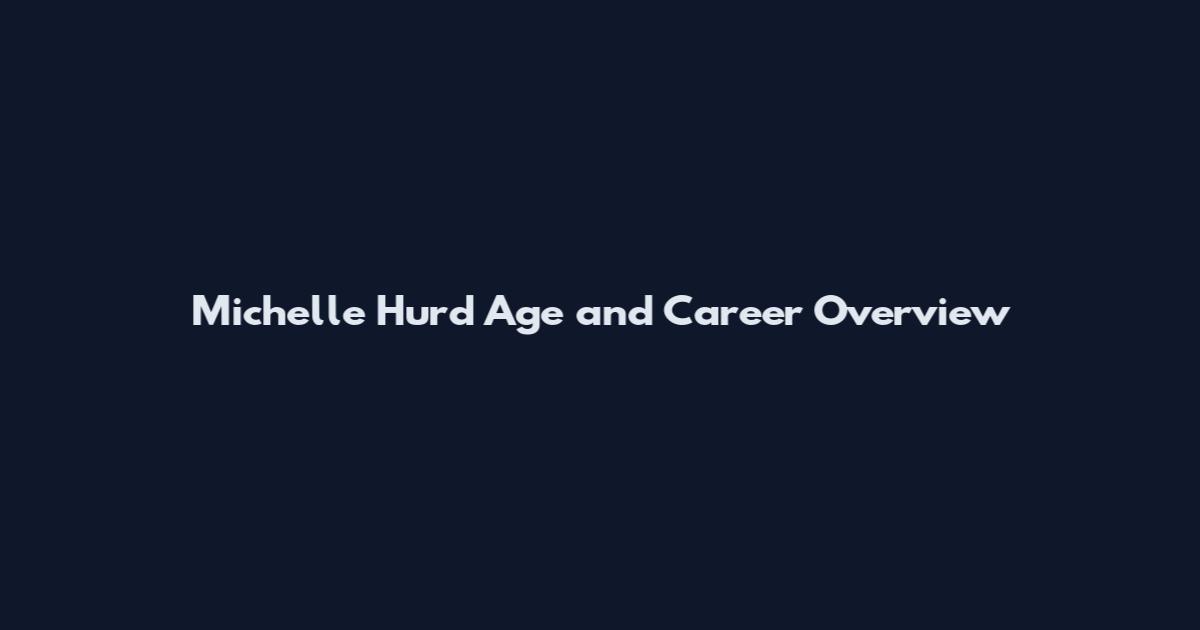 Michelle Hurd Age and Career Overview