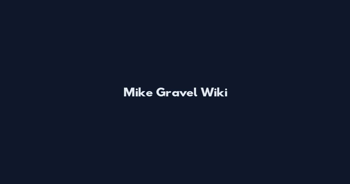 Mike Gravel Wiki