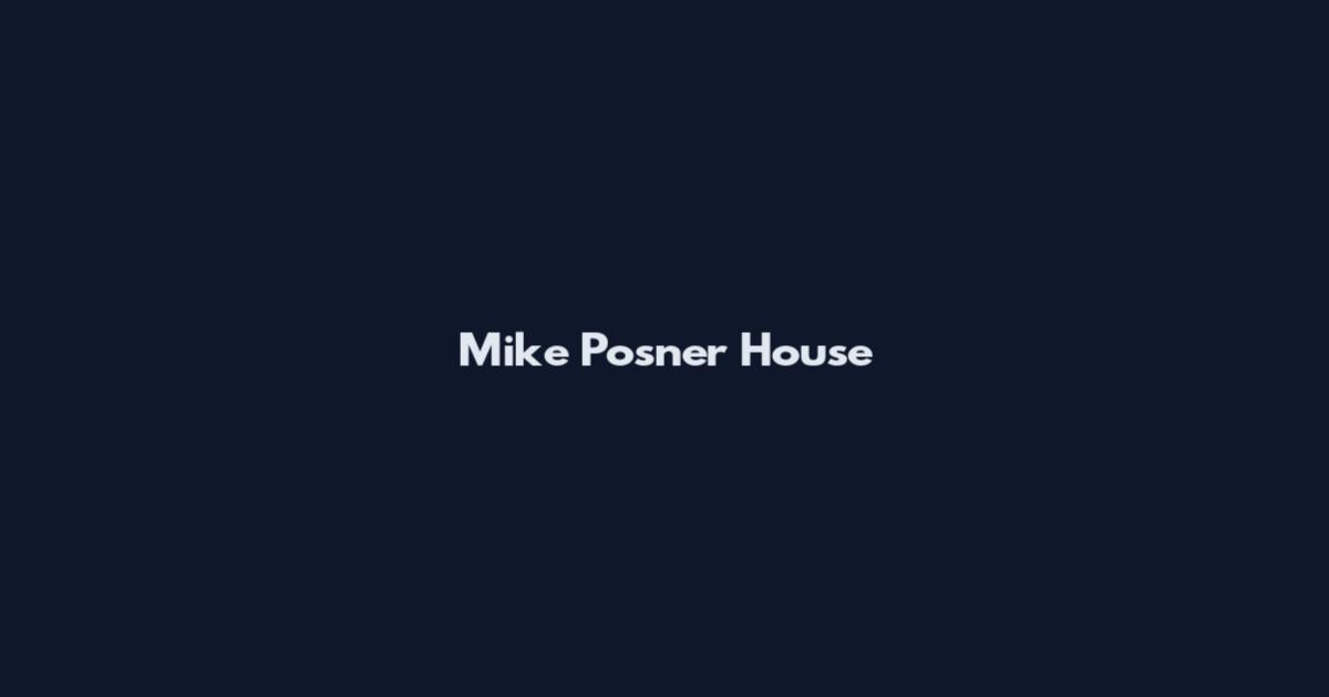 Mike Posner House