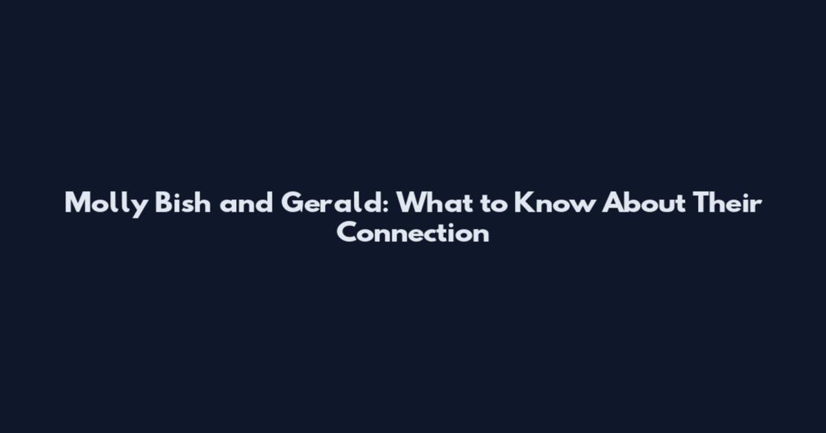 Molly Bish and Gerald: What to Know About Their Connection