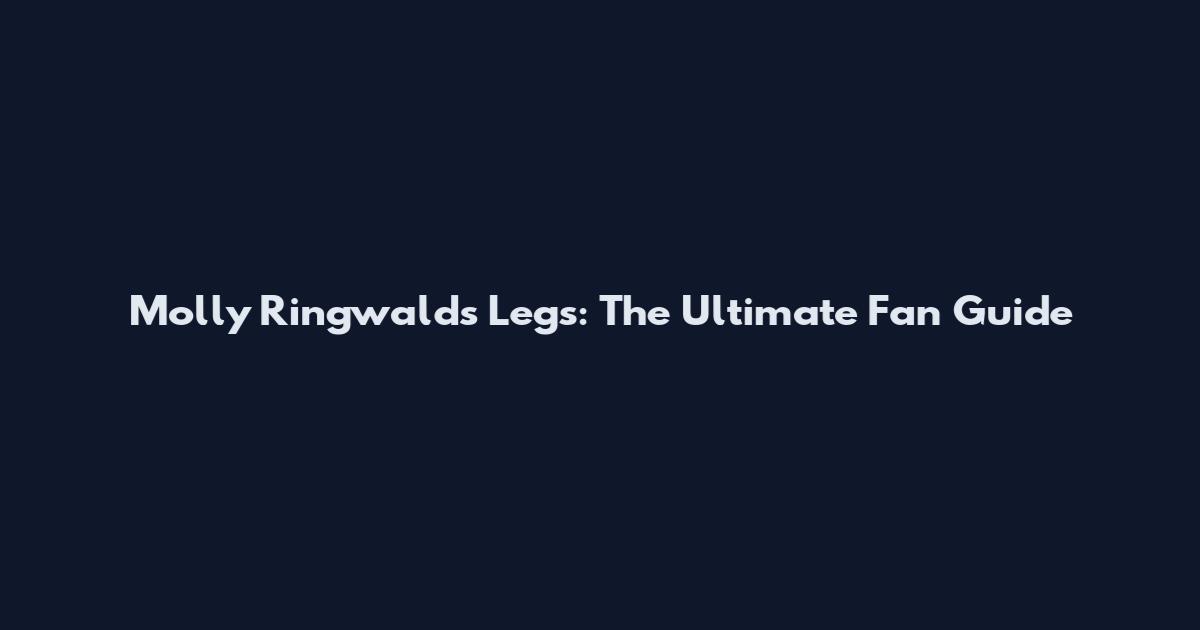 Molly Ringwald's Legs: The Ultimate Fan Guide