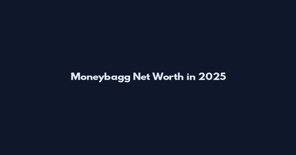 Moneybagg Net Worth in 2025