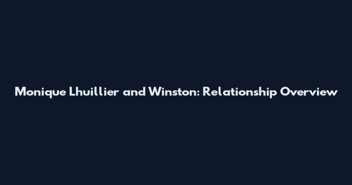 Monique Lhuillier and Winston: Relationship Overview