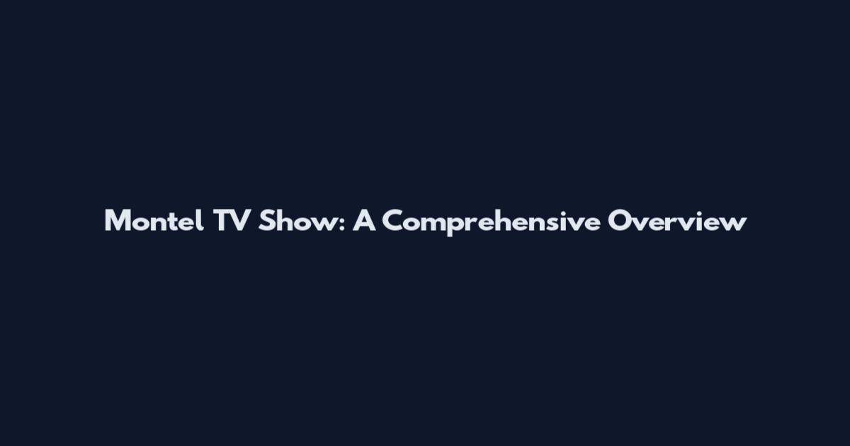 Montel TV Show: A Comprehensive Overview