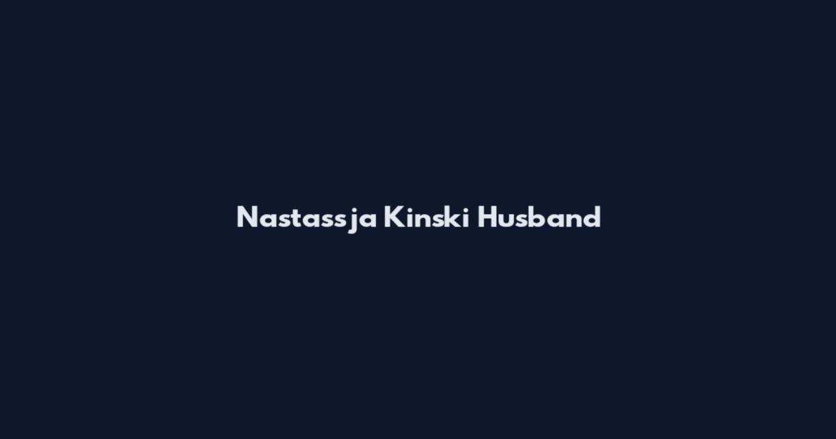Nastassja Kinski Husband