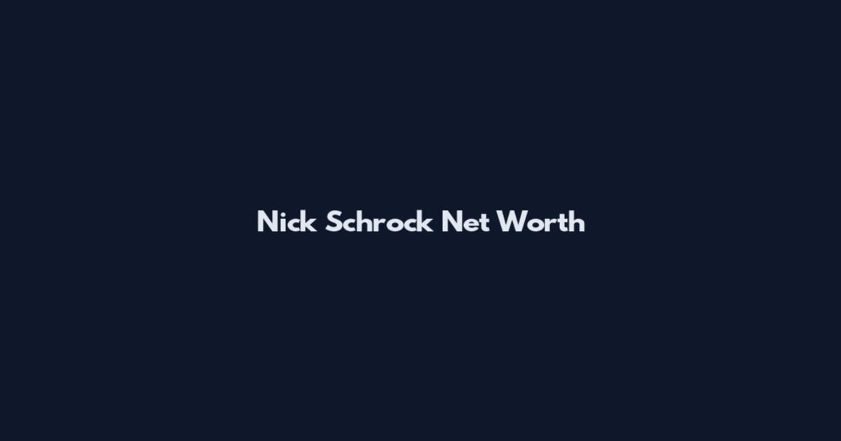 Nick Schrock Net Worth