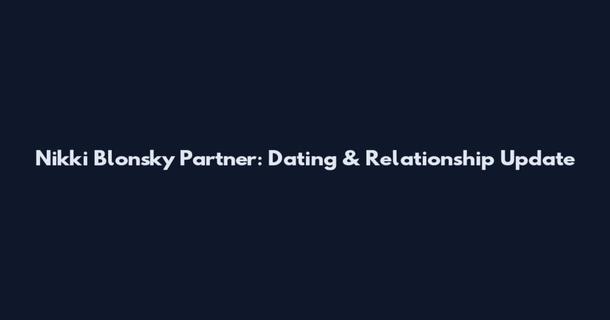 Nikki Blonsky Partner: Dating & Relationship Update