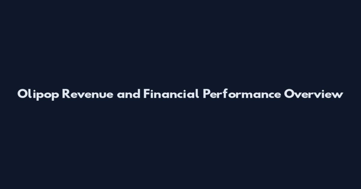 Olipop Revenue and Financial Performance Overview