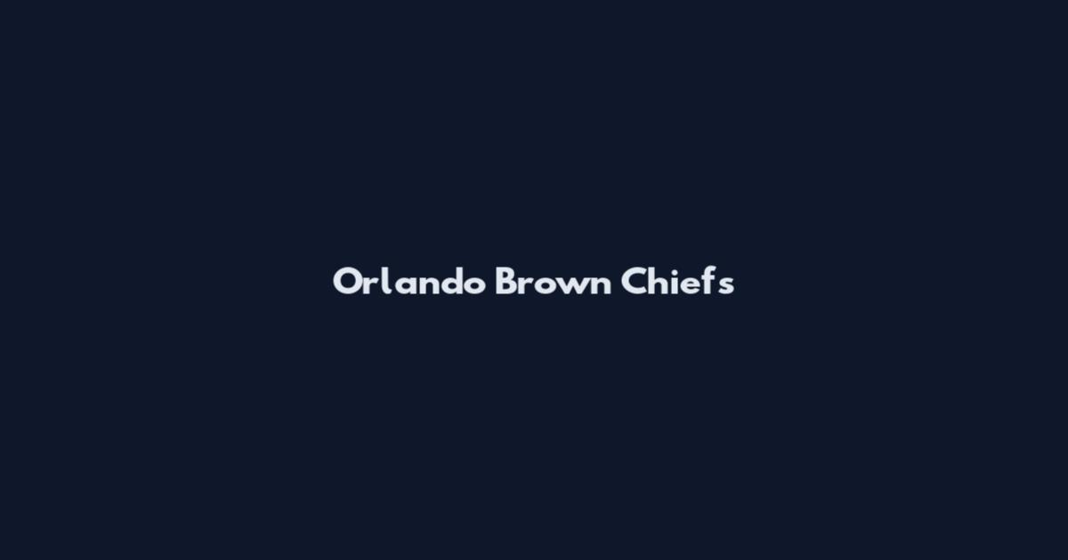 Orlando Brown Chiefs