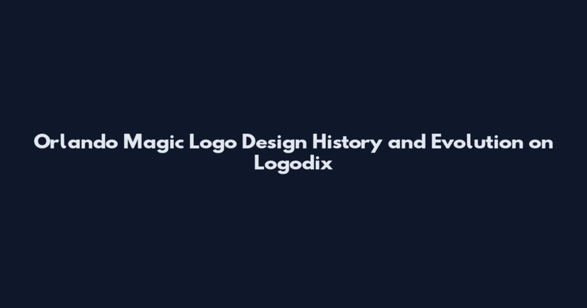 Orlando Magic Logo Design History and Evolution on Logodix