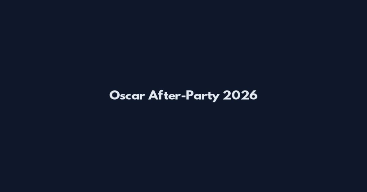 Oscar After-Party 2026