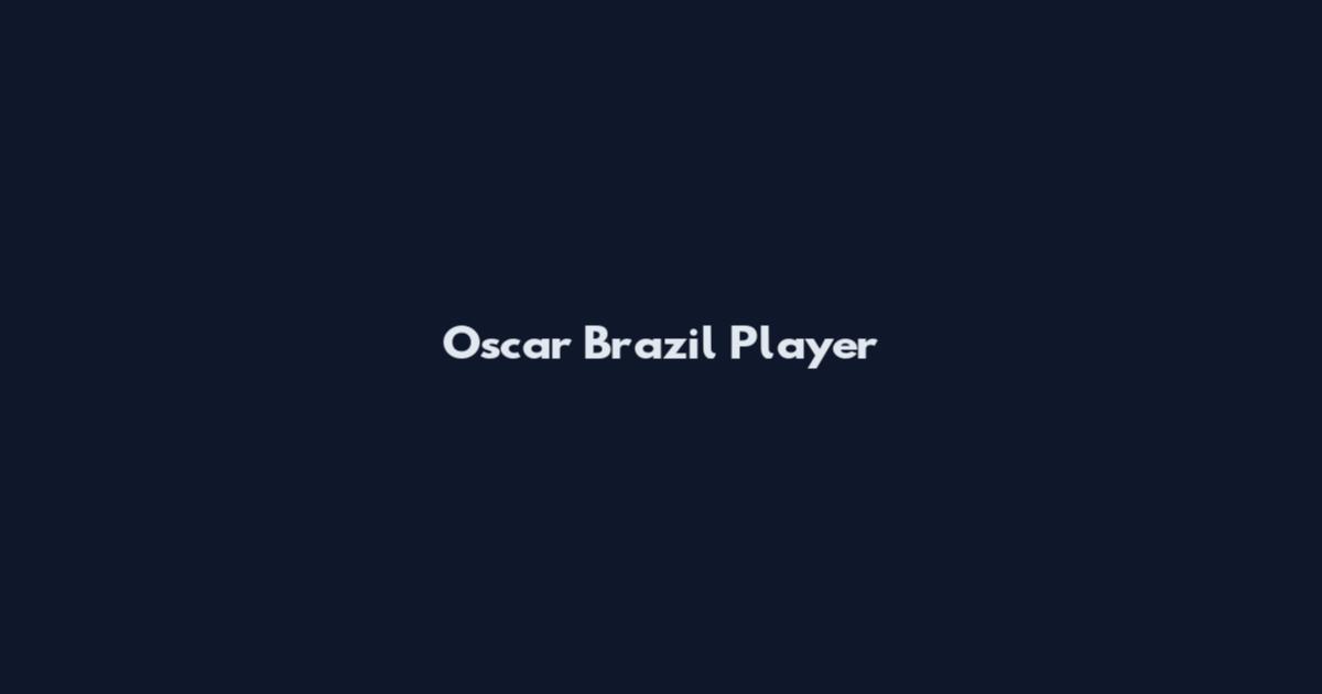 Oscar Brazil Player
