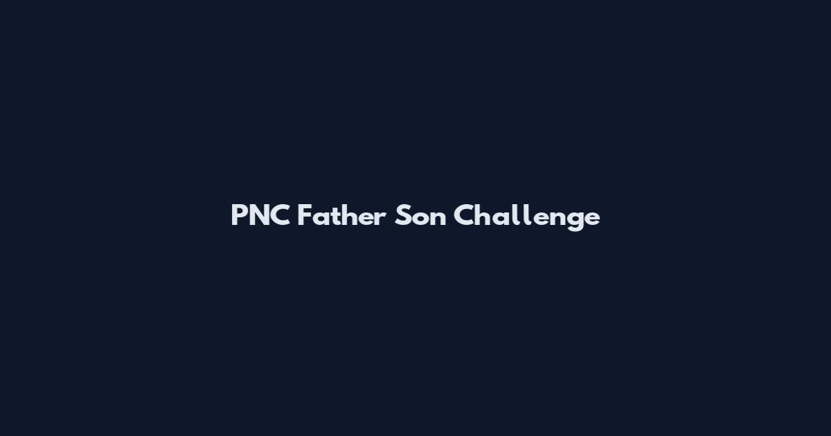 PNC Father Son Challenge