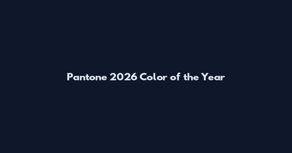 Pantone 2026 Color of the Year