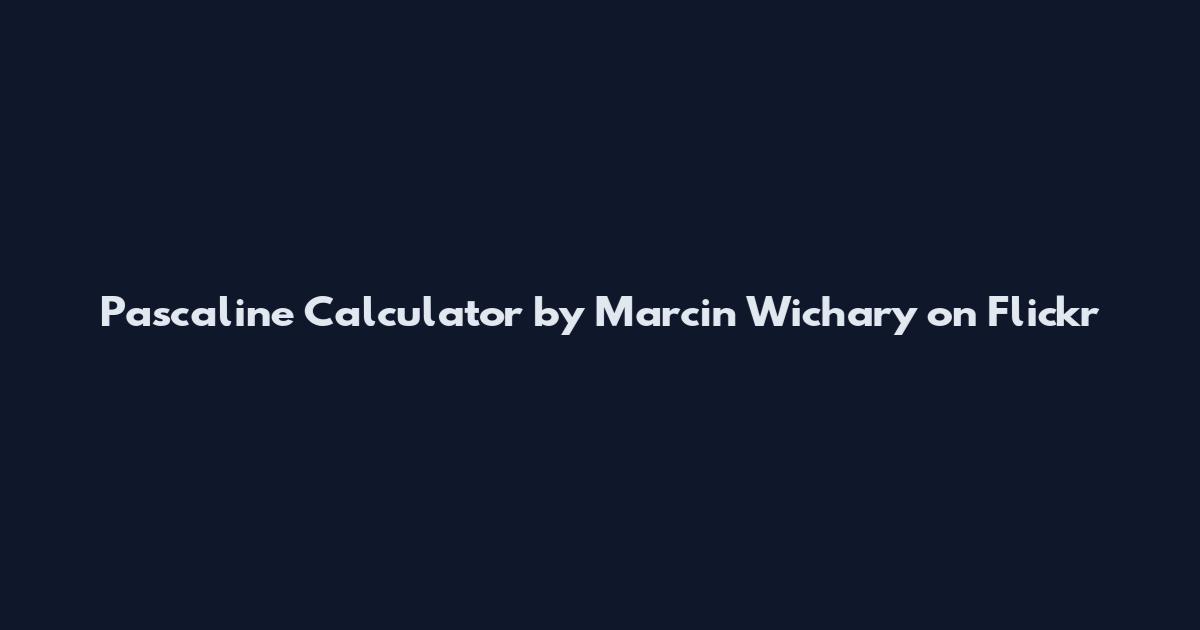 Pascaline Calculator by Marcin Wichary on Flickr