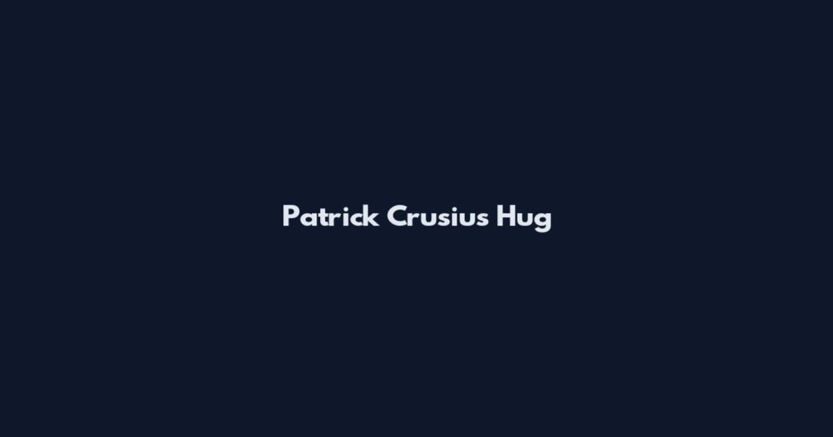 Patrick Crusius Hug