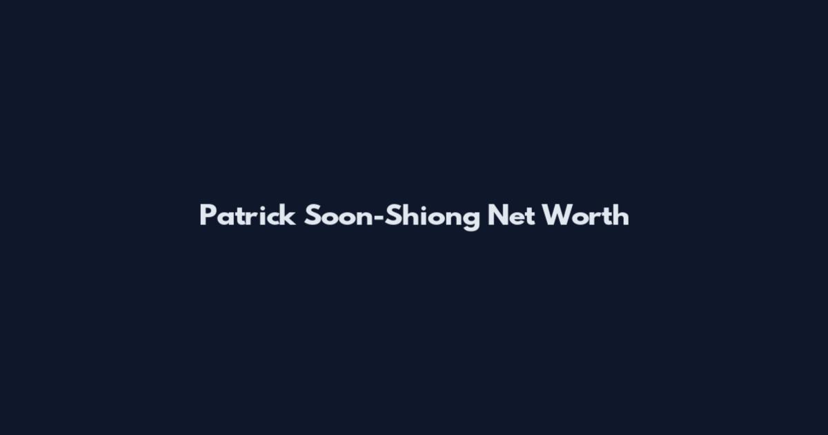 Patrick Soon-Shiong Net Worth