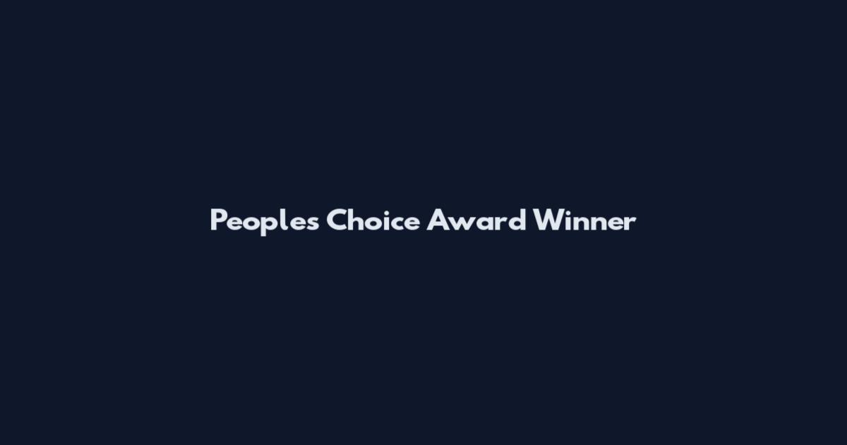 People's Choice Award Winner