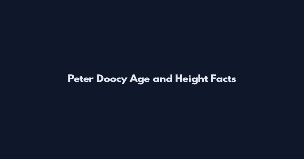 Peter Doocy Age and Height Facts