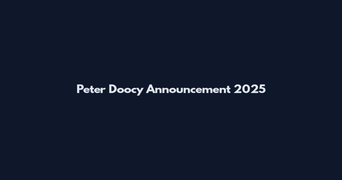 Peter Doocy Announcement 2025