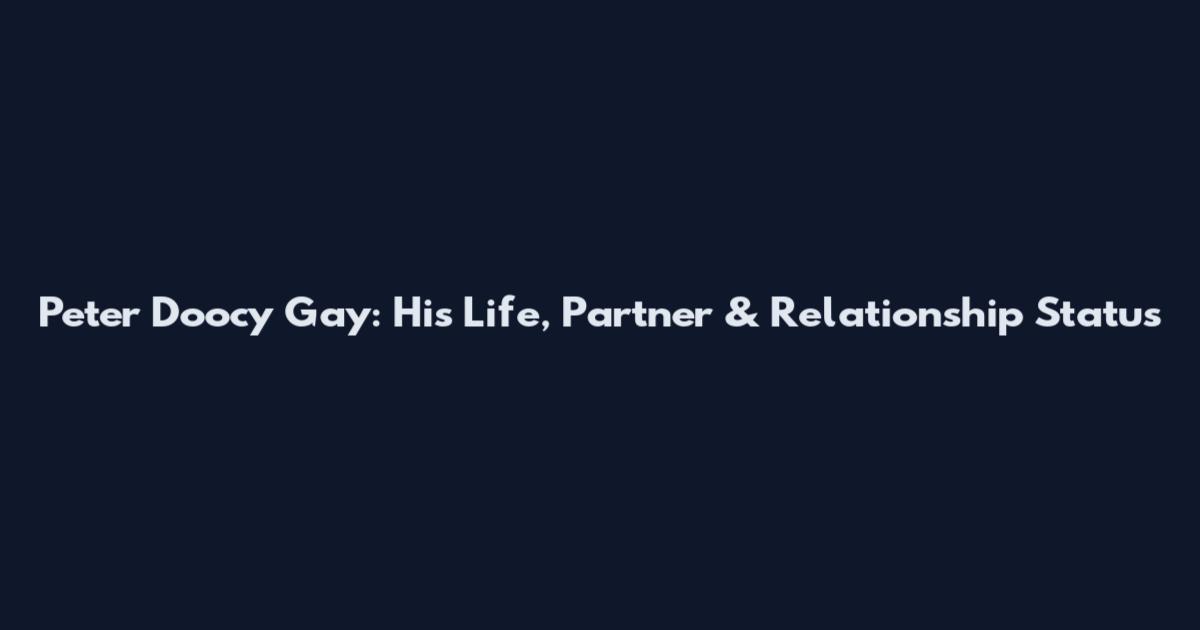 Peter Doocy Gay: His Life, Partner & Relationship Status