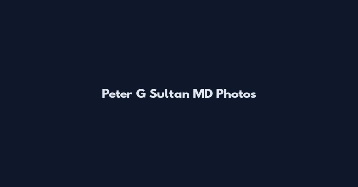 Peter G Sultan MD Photos
