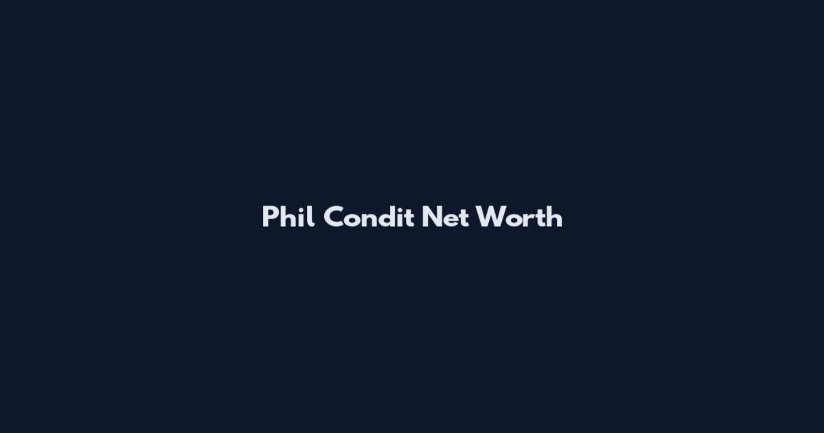 Phil Condit Net Worth