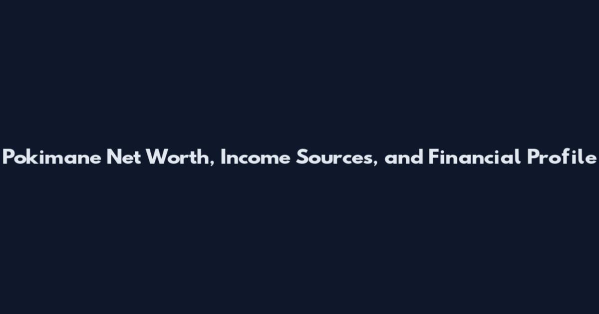 Pokimane Net Worth, Income Sources, and Financial Profile