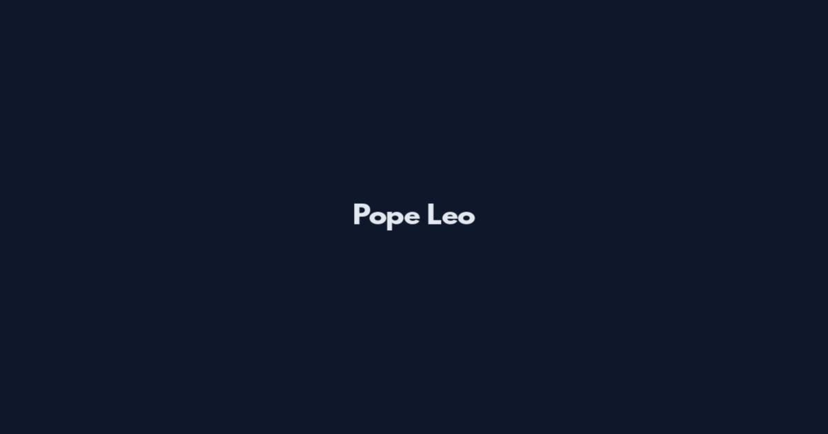 Pope Leo