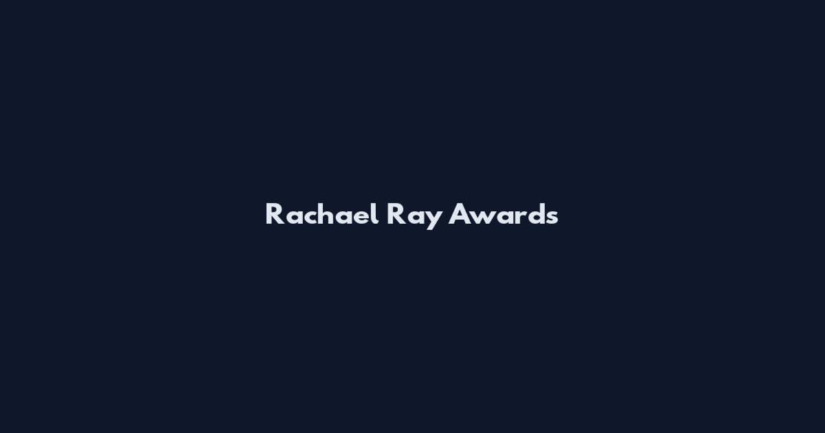 Rachael Ray Awards