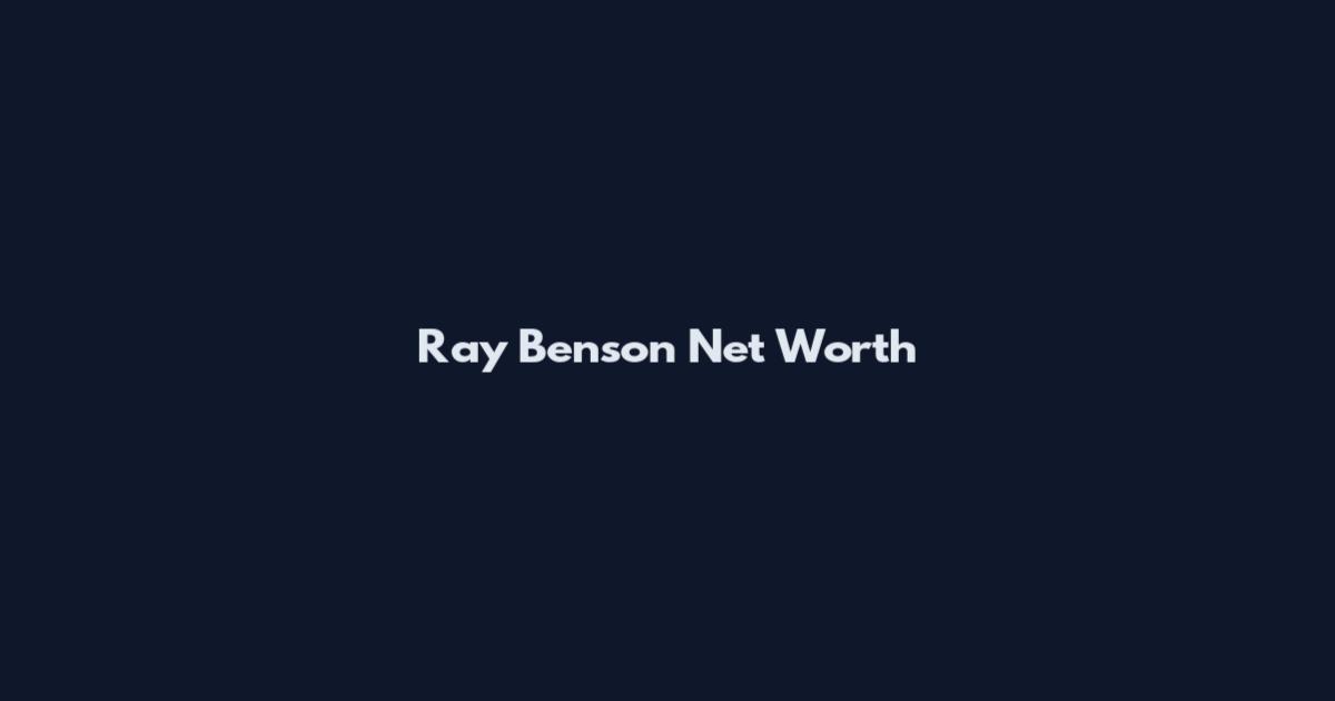 Ray Benson Net Worth
