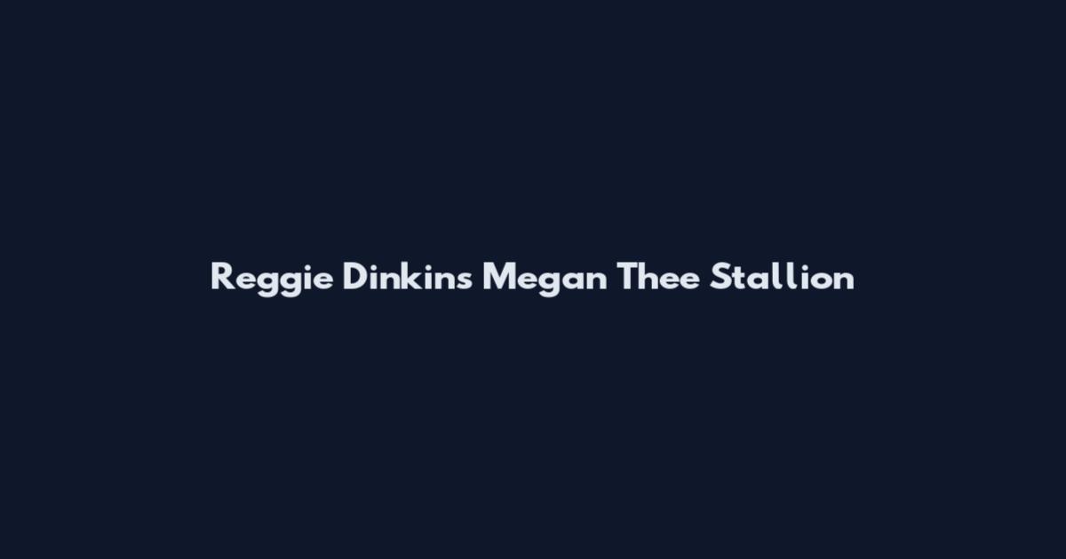 Reggie Dinkins Megan Thee Stallion