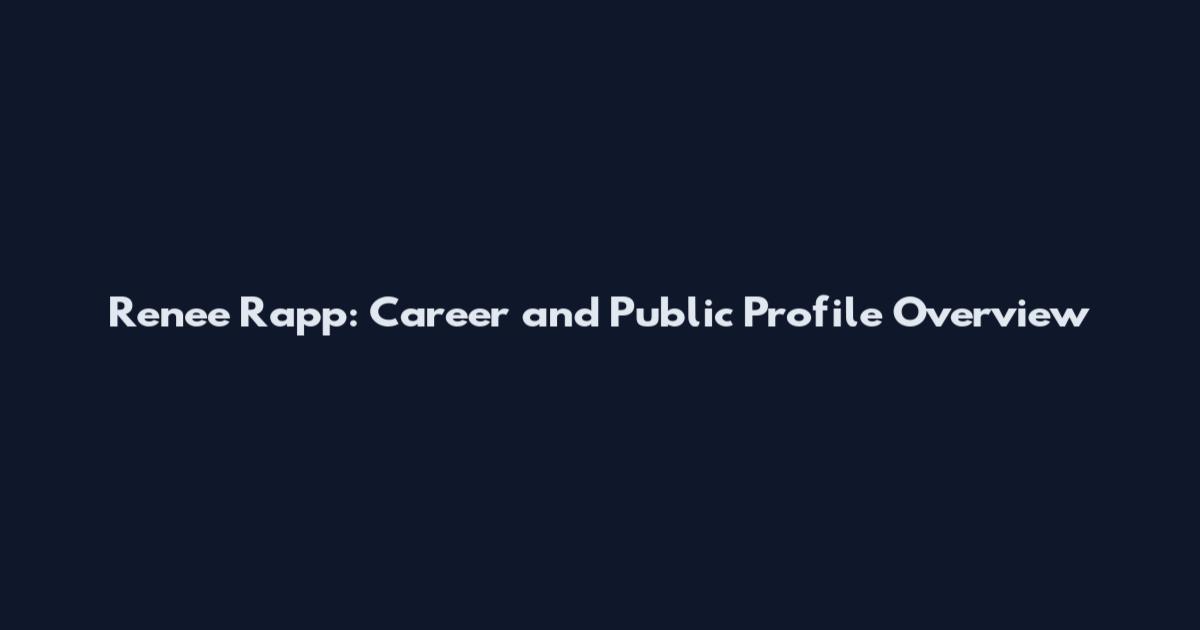 Renee Rapp: Career and Public Profile Overview
