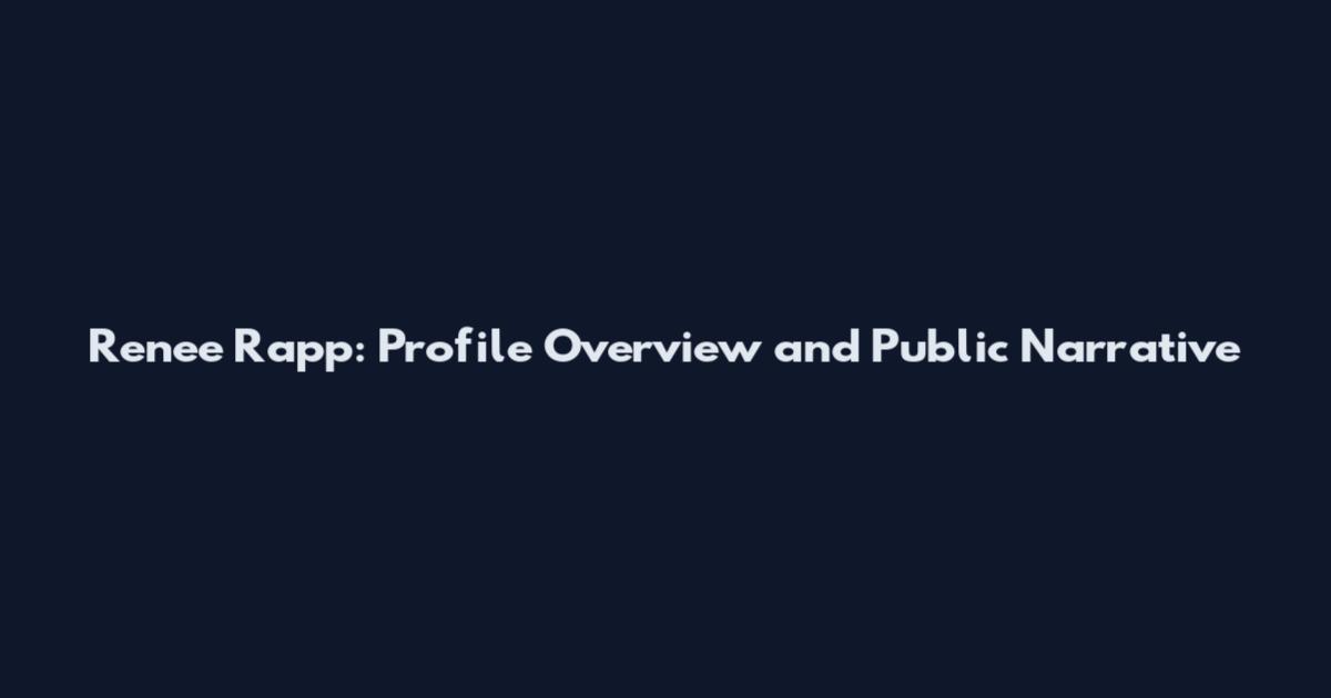 Renee Rapp: Profile Overview and Public Narrative