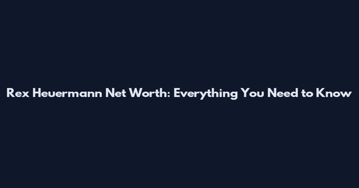 Rex Heuermann Net Worth: Everything You Need to Know
